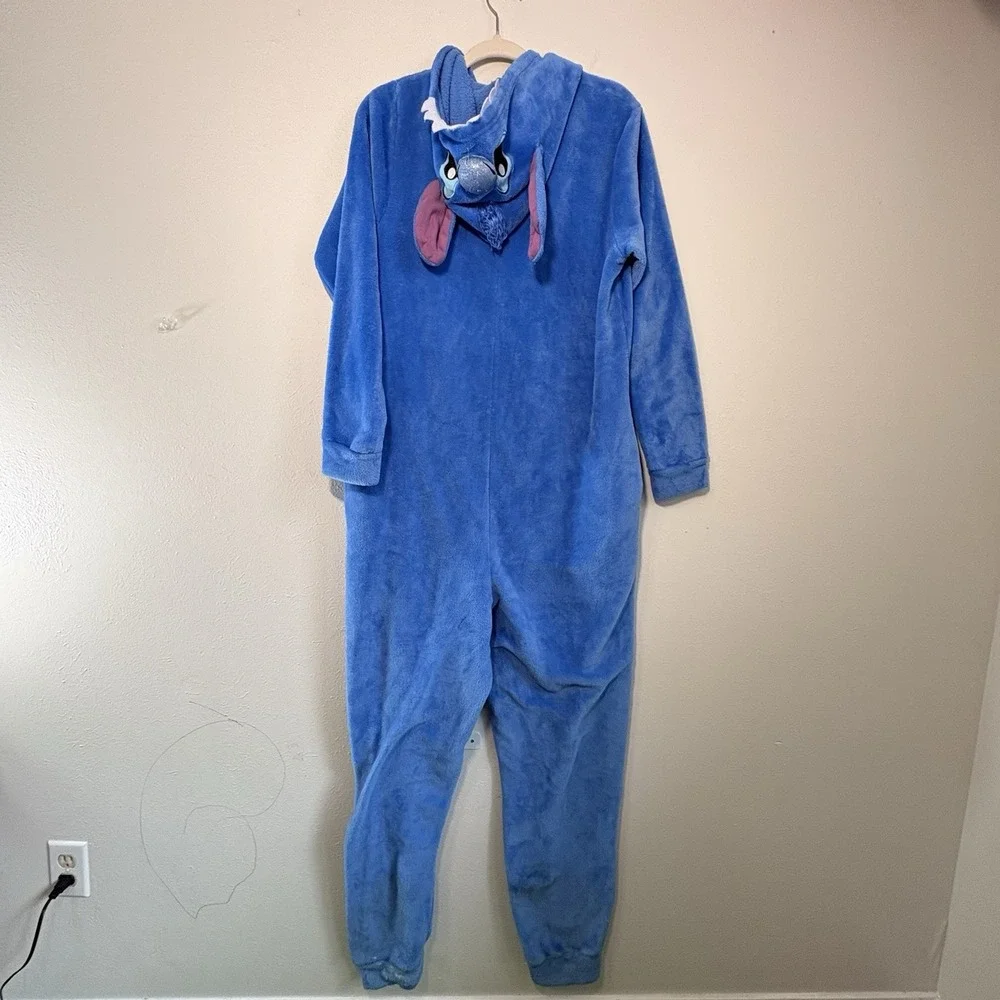Disney Stitch Sleepsuit BodySuit One Piece Adult  Pajamas Size XL - Picture 4 of 4